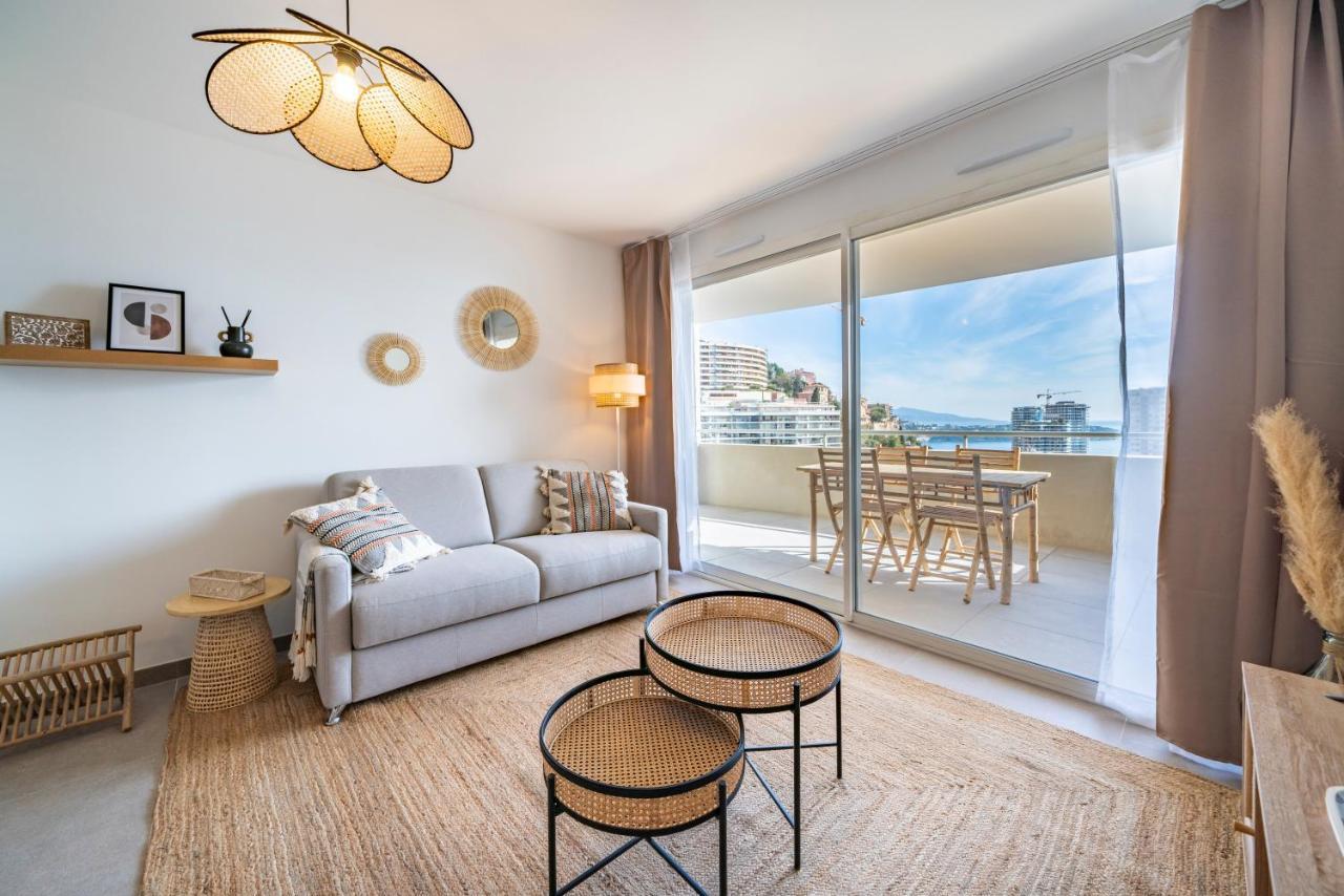 Terrasse Vue Mer, 5Mn Monaco, Parking - An 博索莱伊 外观 照片