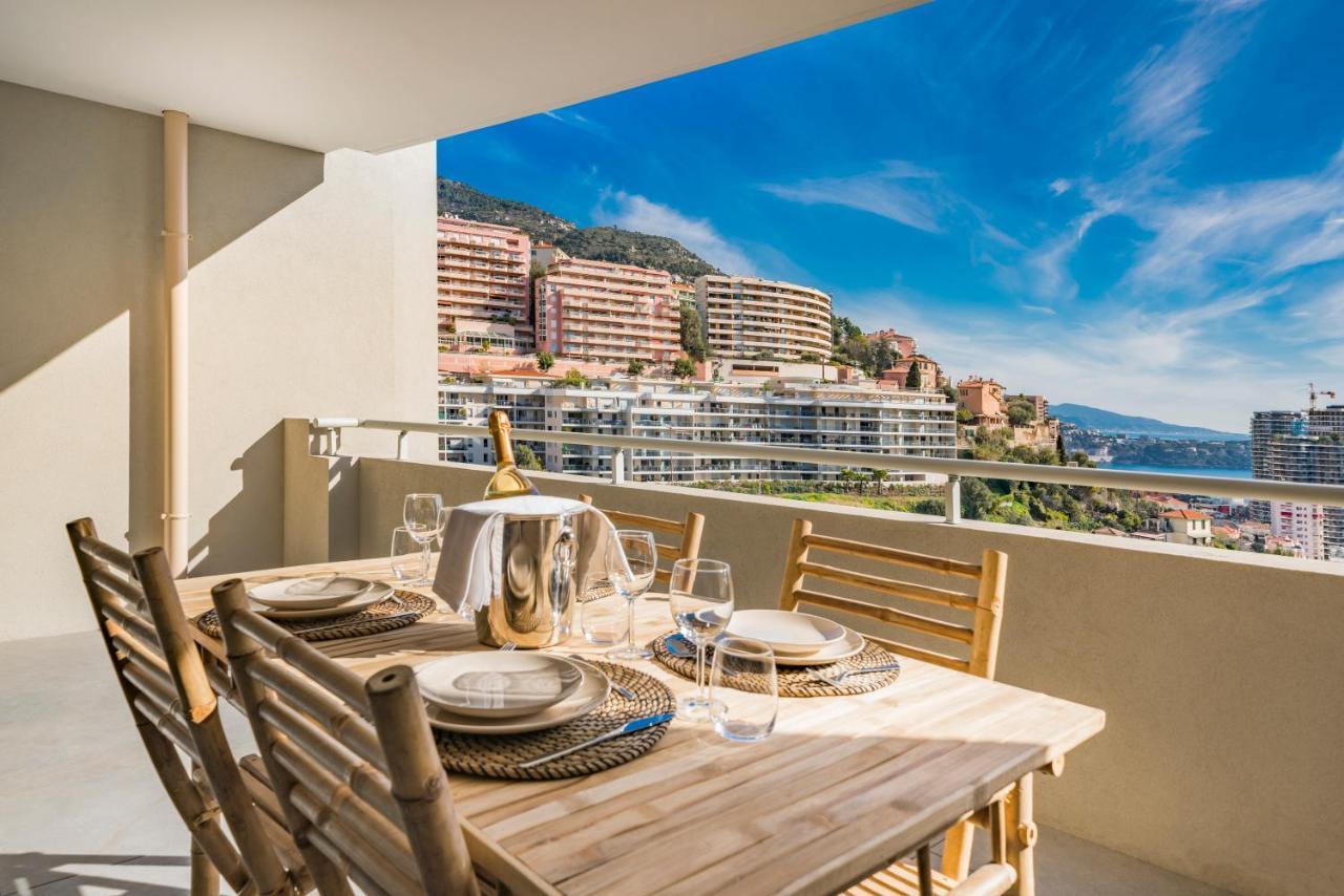 Terrasse Vue Mer, 5Mn Monaco, Parking - An 博索莱伊 外观 照片