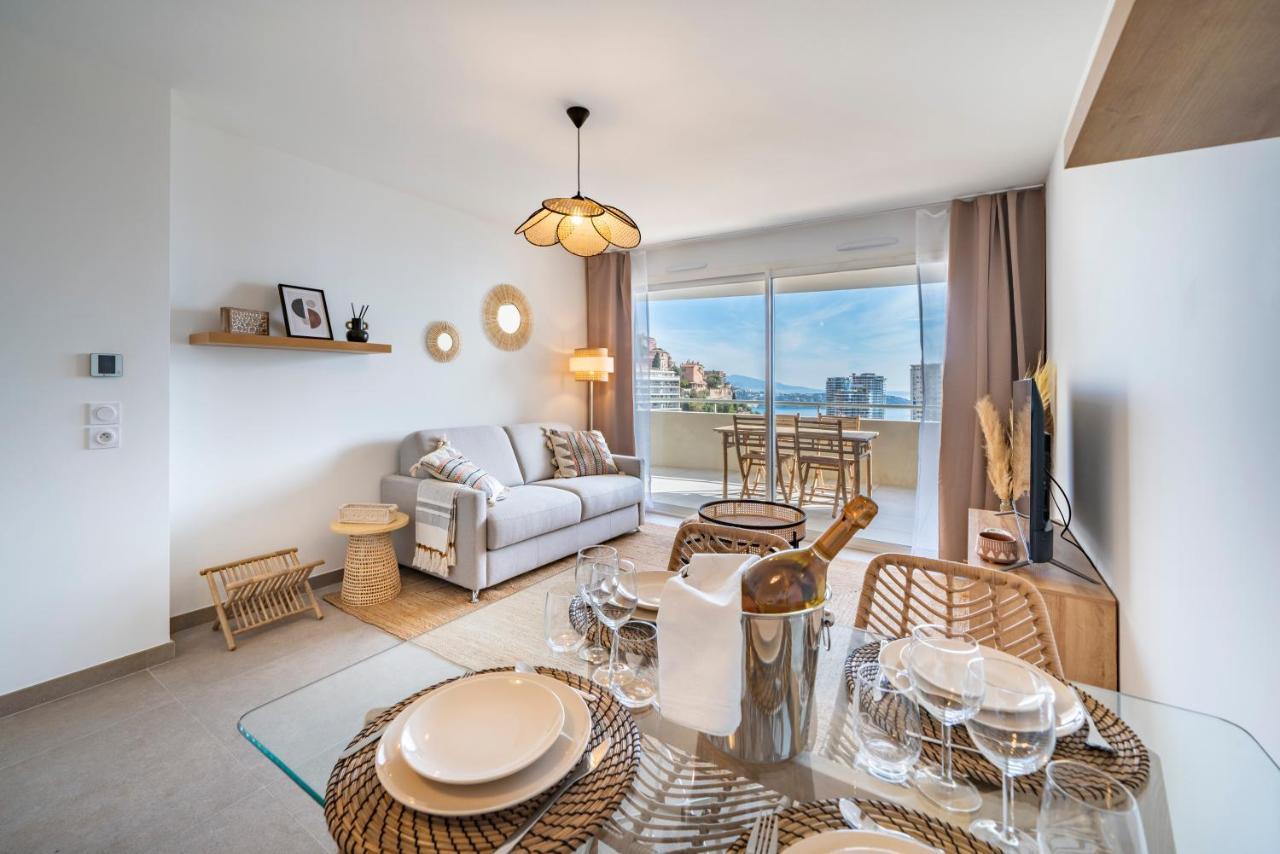 Terrasse Vue Mer, 5Mn Monaco, Parking - An 博索莱伊 外观 照片