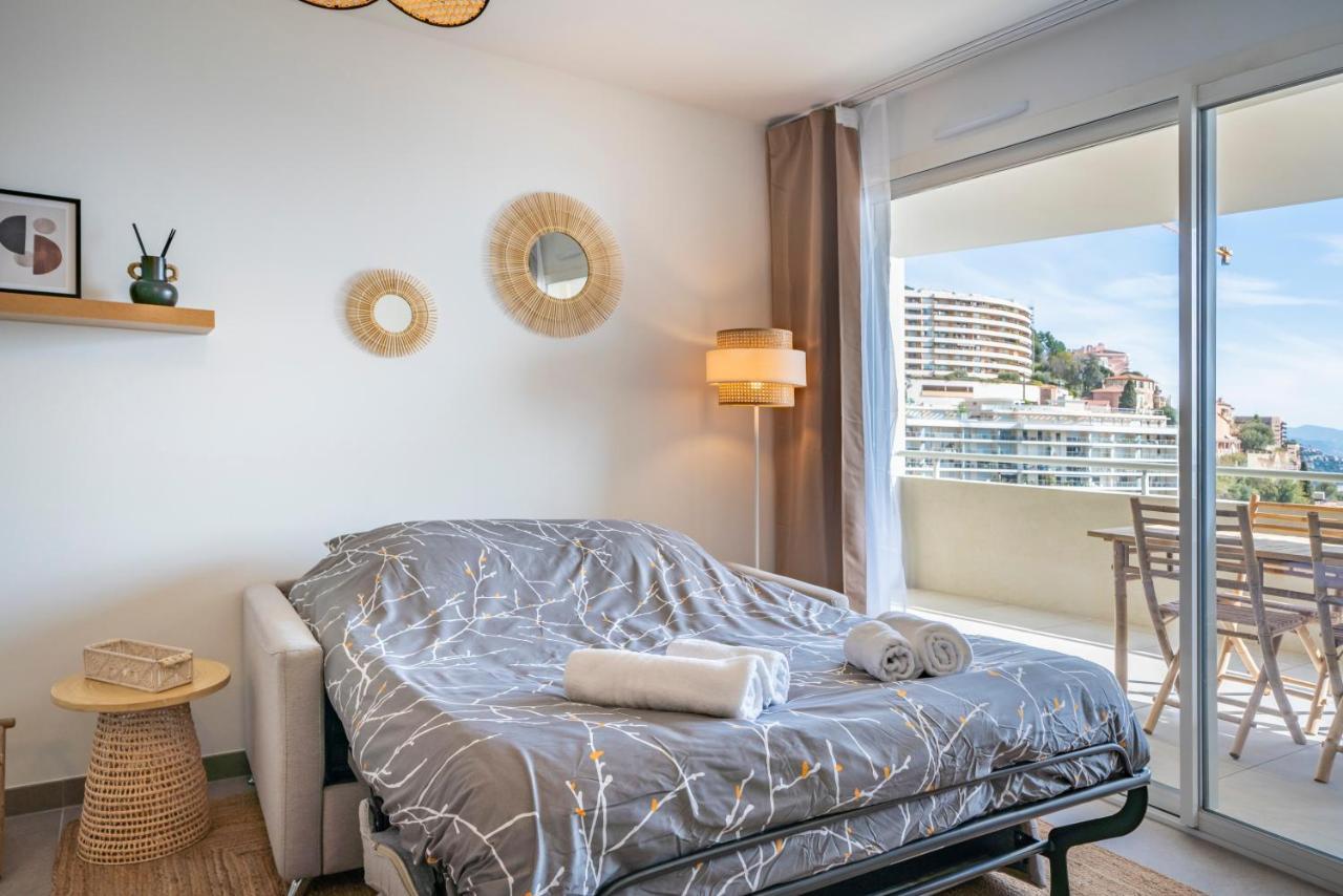 Terrasse Vue Mer, 5Mn Monaco, Parking - An 博索莱伊 外观 照片